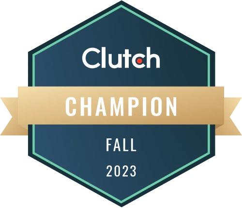 Clutch Champion Award - LinkedIn Marketing Agency