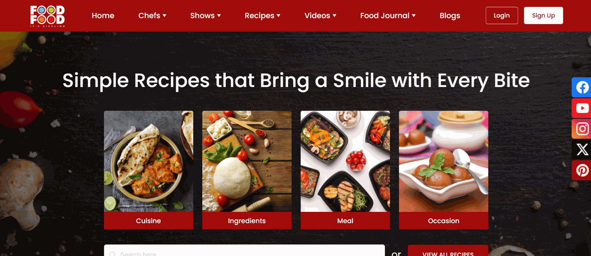 SEO & Website Maintenance- Foodfood.com