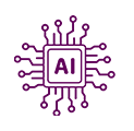 AI Search User Intent Research Icon