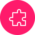 Extensive Plugin Ecosystem - WordPress Development Icon