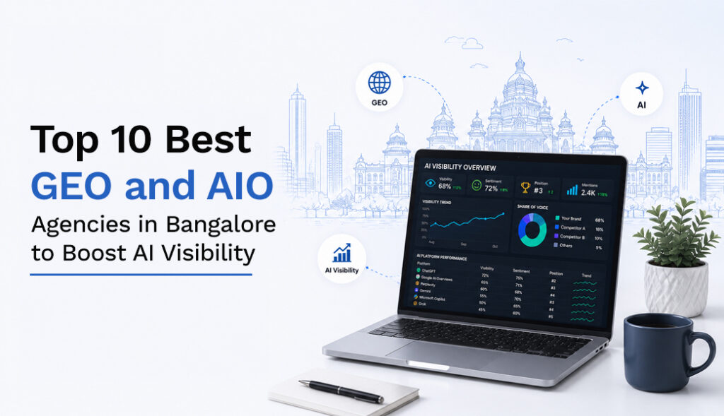 Top 10 Best GEO and AIO Agencies in Bangalore to Boost AI Visibility